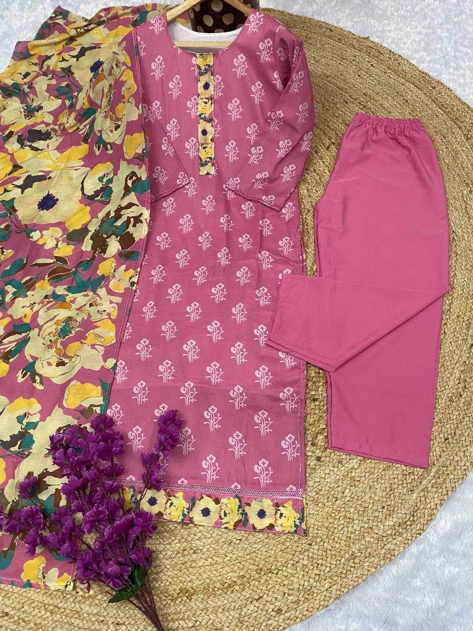 Muslin Silk Party Wear Designer Kurti - MYLUXURY LANE ENTERPRISE